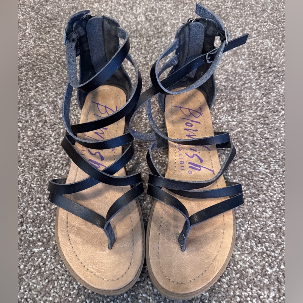 Blowfish Women's Black Sandals